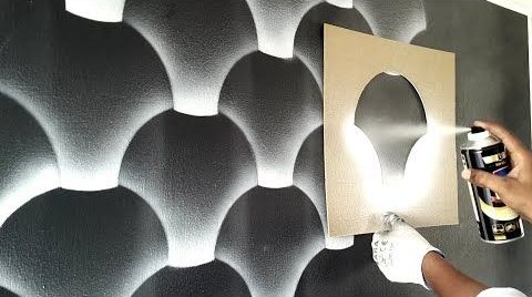 طرح نقاشی پاششی