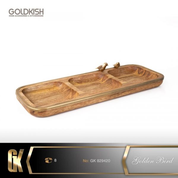 اردورخوری مستطیل 3 تایی WOOD مدل GK829420