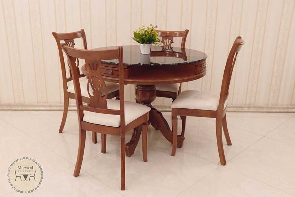 میز گرد 4 کشو صندلی سحر