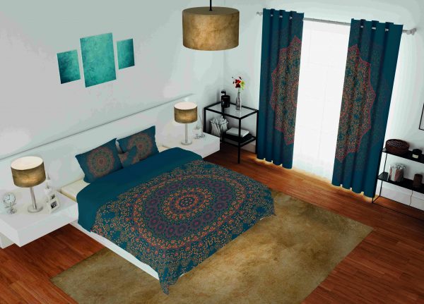 ست پرده و روتختی طرح سنتی Traditional 10