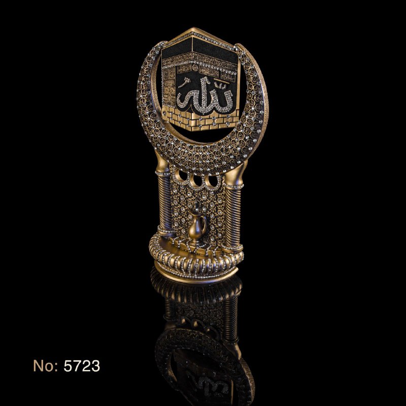 دکوری اسماء متبرکه طرح مکه وزمزم مدل ۵۷۲۳