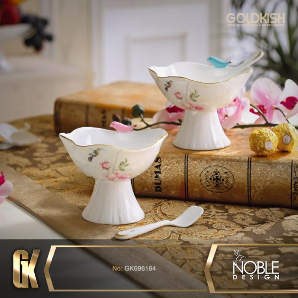 ست پذیرایی بستنی خوری طرح Noble مدل GK696164