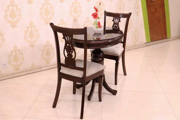 میز پایه گلدانی مربع صندلی طرح سوئدی