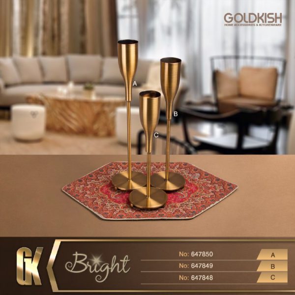 شمعدان کوچک/متوسط/بزرگ مدل 647848/49/50