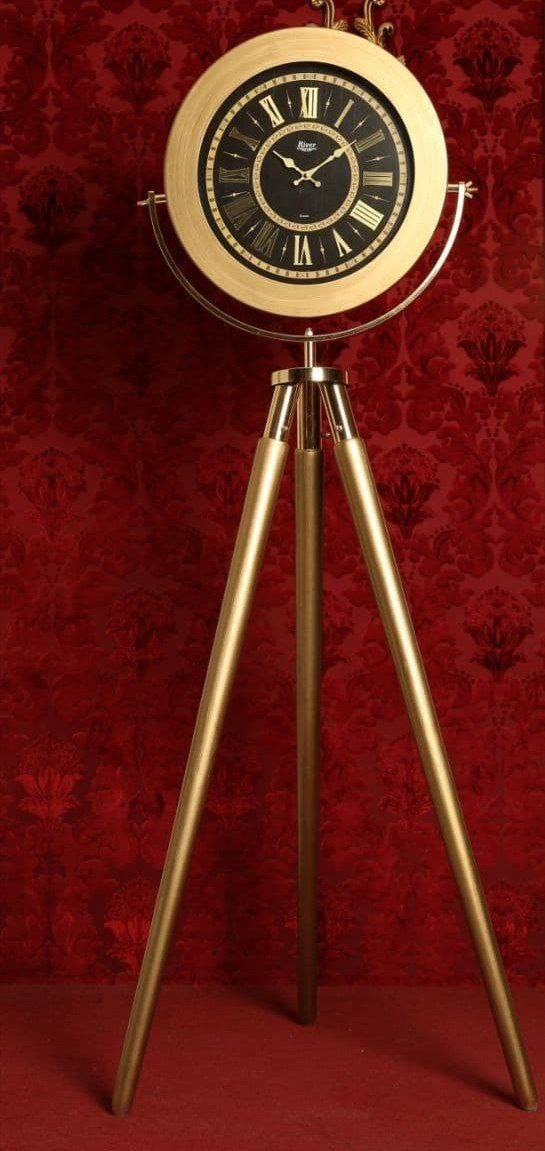 ساعت ایستاده ریور پلاس طلایی کد SA1000