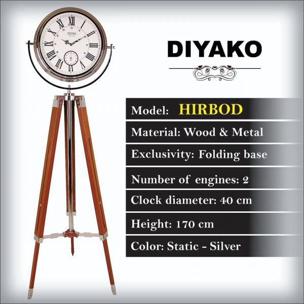 ساعت ایستاده دیاکو کد SA1003