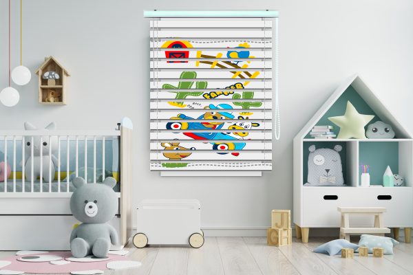 پرده زبرا طرح شاد کد Z1006