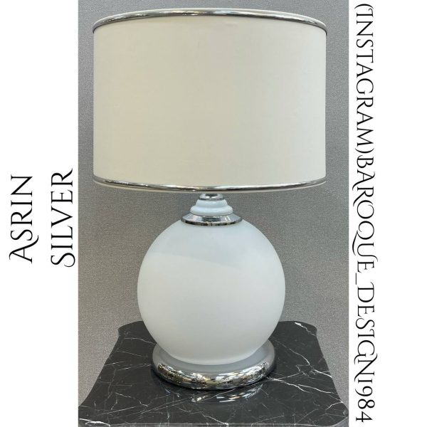 آباژور آسرین نقره ایی کد AB1009