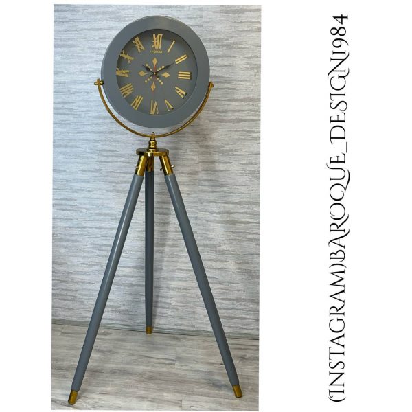 ساعت ایستاده پرنس سه پایه چوبی کد AS1014