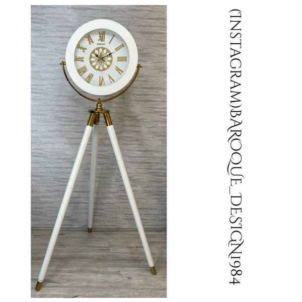 ساعت ایستاده پرنس سه پایه چوبی کد AS1014