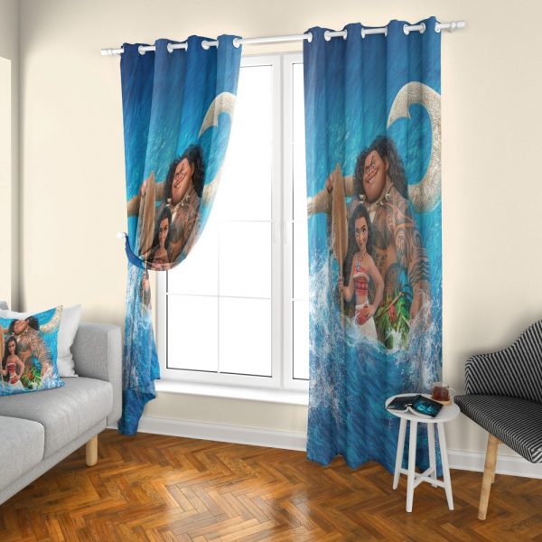 پرده چاپی طرح موانا DH1023