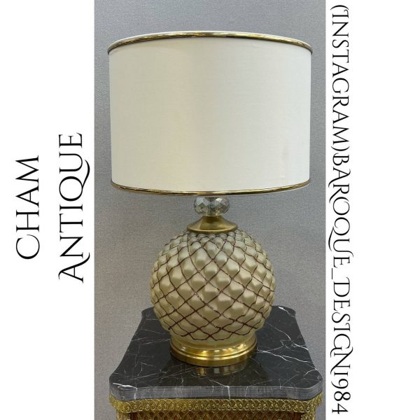 آباژور مدل چام آناناسی زیتونی کد AB1021