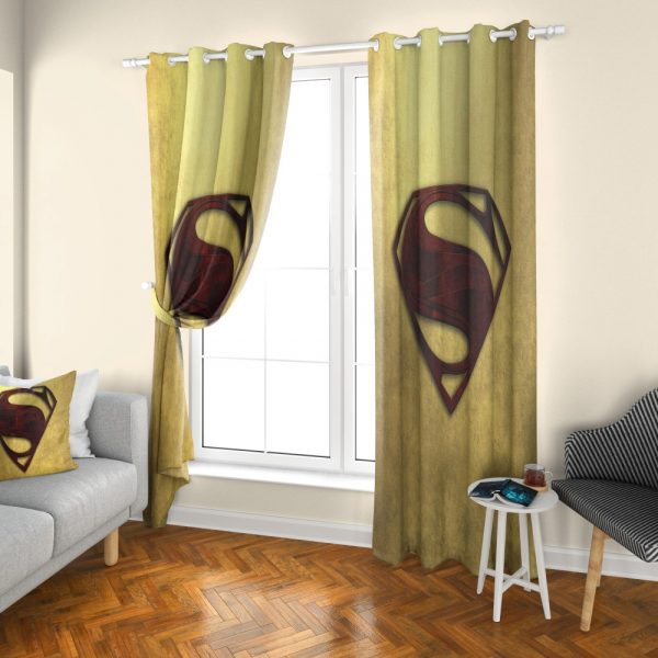 پرده چاپی طرح سوپر‌من DH1024