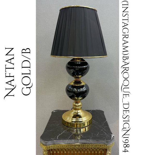 اباژور نفدان مشکی طلایی کد AB1022