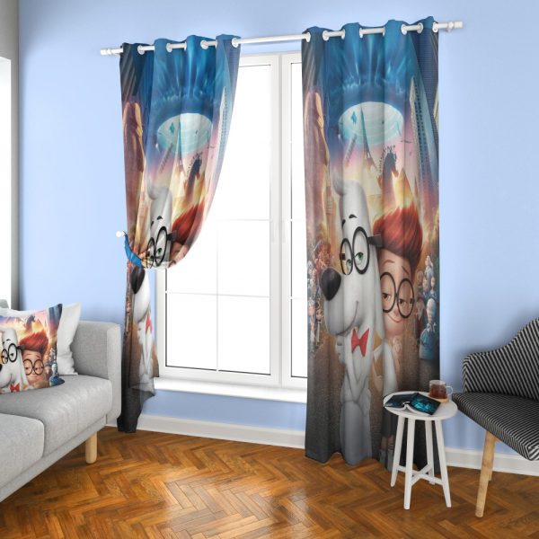 پرده چاپی طرح آقای پیبادی و شرمن DH1028