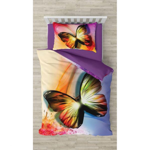 روتختی و ملحفه (تک نفره) طرح پروانه کد 1029