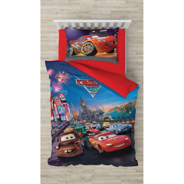 روتختی و ملحفه (تک نفره) طرح ماشین کد 1031