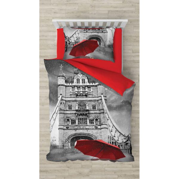 روتختی و ملحفه (تک نفره) طرح چتر کد 1032