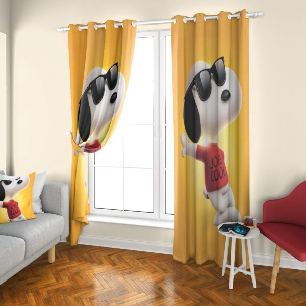 پرده چاپی طرح سگ DH1034