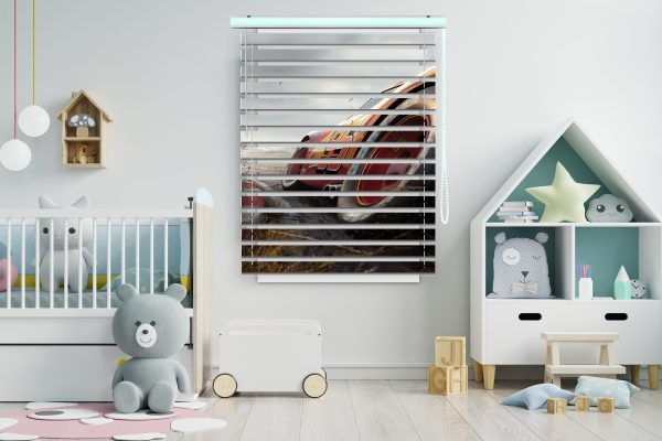 پرده زبرا طرح انیمیشن ماشین ها کد Z1035