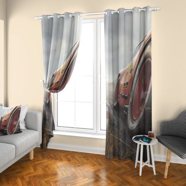 پرده چاپی طرح مک کویین DH1035