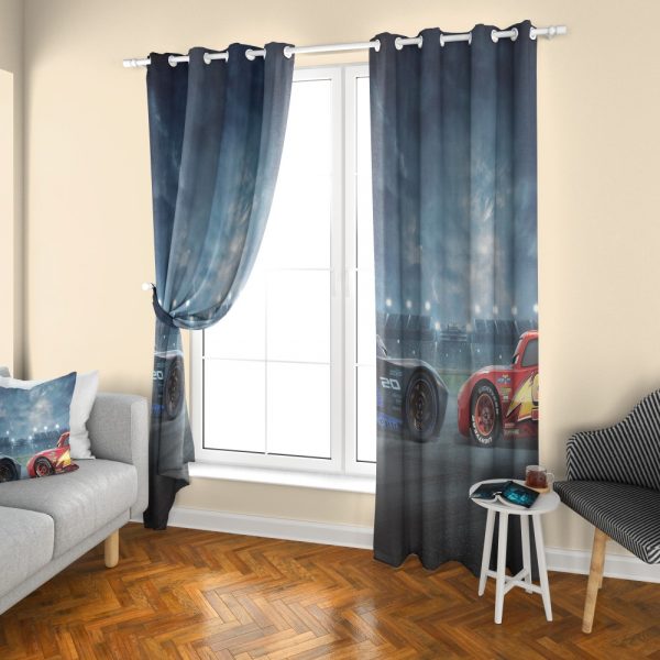 پرده چاپی طرح مک کویین DH1037