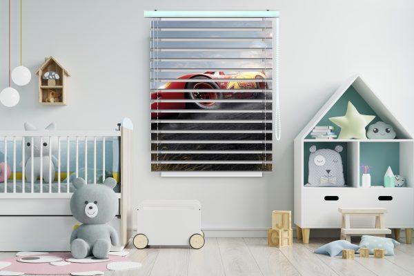 پرده زبرا طرح انیمیشن ماشین ها کد Z1038