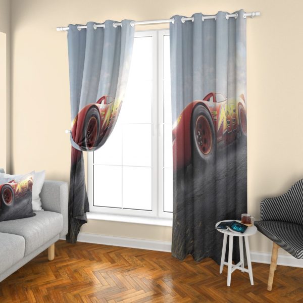 پرده چاپی طرح مک کویین DH1038