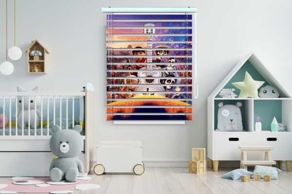 پرده زبرا طرح انیمیشن کوکو کد Z1039