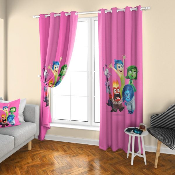 پرده چاپی طرح انیمیشن درون بیرون DH1041