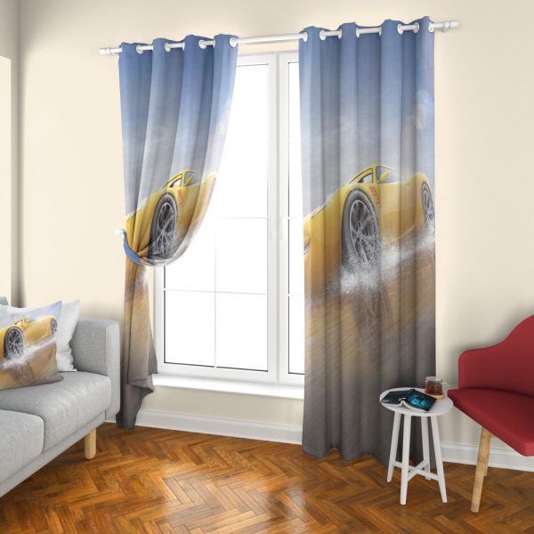 پرده چاپی طرح ماشین DH1042