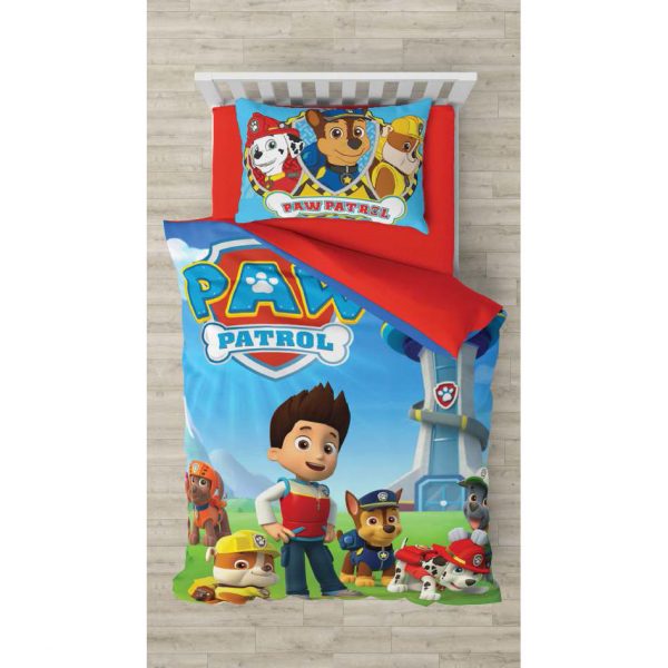 روتختی و ملحفه (تک نفره) طرح سگ های نگهبان کد 1043