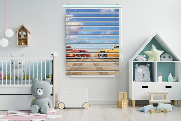 پرده زبرا طرح انیمیشن ماشین ها کد Z1044