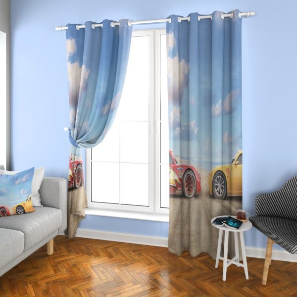 پرده چاپی طرح ماشین DH1044