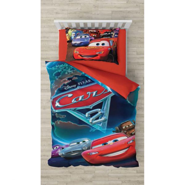 روتختی و ملحفه (تک نفره) طرح ماشین ها کد 1046