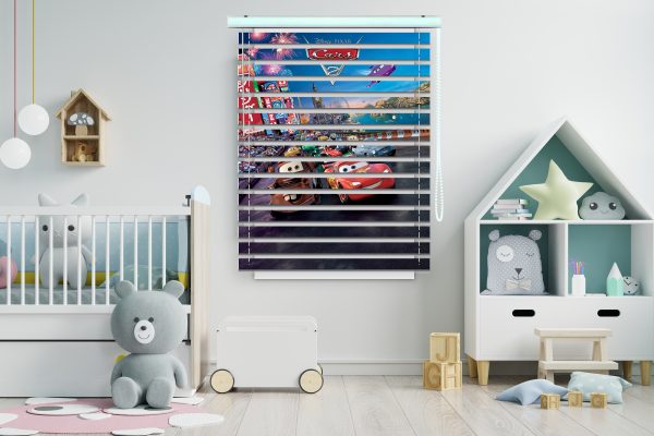 پرده زبرا طرح انیمیشن ماشین ها کد Z1051