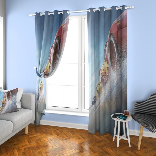 پرده چاپی طرح مک کویین DH1056