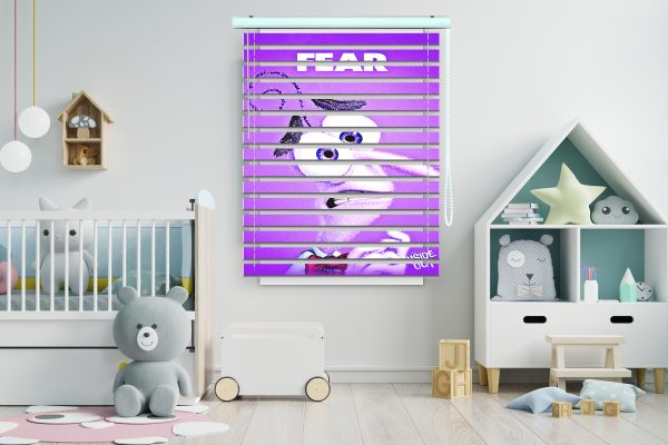 پرده زبرا طرح انیمیشن درون بیرون کد Z1058