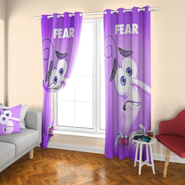 پرده چاپی طرح ترس DH1058