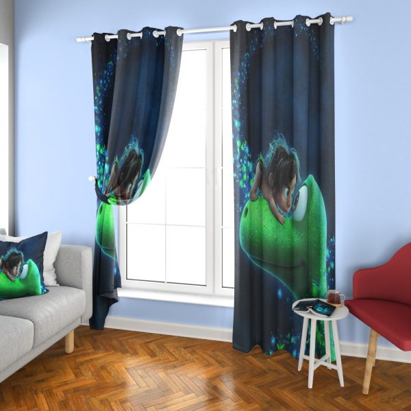 پرده چاپی طرح دایناسور خوب و مهربون DH1063