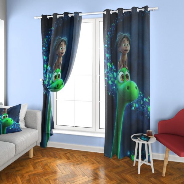 پرده چاپی طرح دایناسور خوب و مهربون DH1064