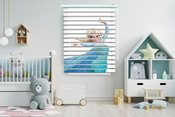 پرده زبرا طرح انیمیشن فروزن کد Z1065