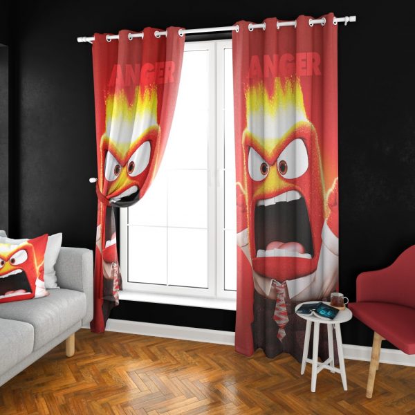 پرده چاپی طرح عصبانی DH1066