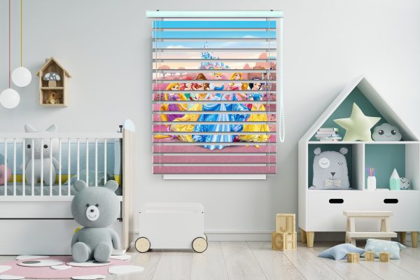 پرده زبرا طرح سیندرلا ها کد Z1067