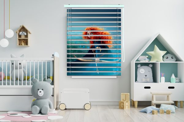 پرده زبرا طرح انیمیشن شجاع کد Z1070