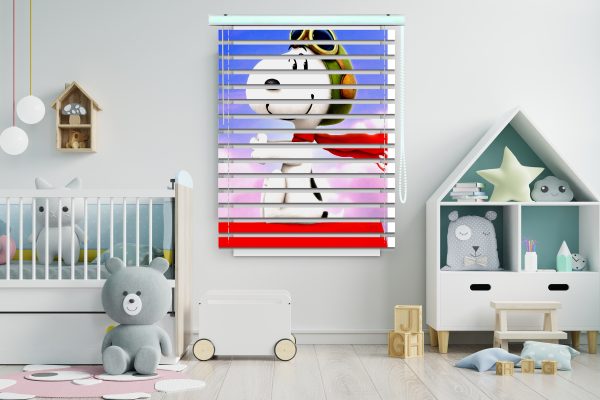 پرده زبرا طرح سگ کد Z1071