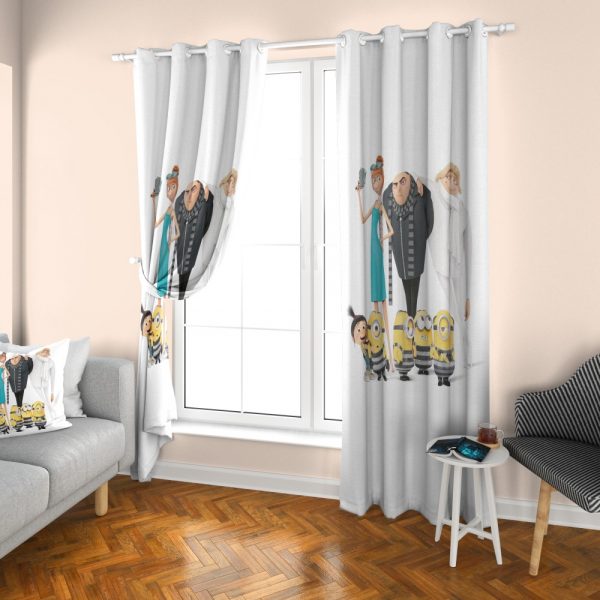 پرده چاپی طرح مینیون‌ها DH1072