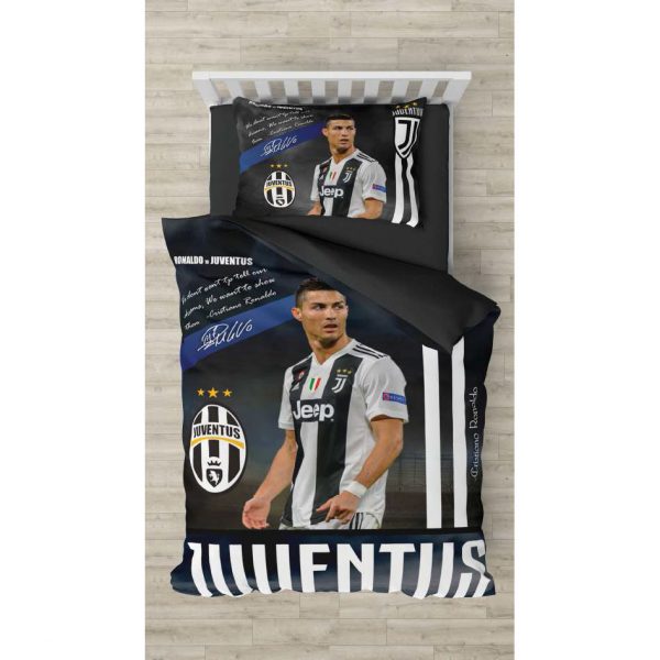 روتختی و ملحفه (یک نفره) طرح رونالدو کد 1075