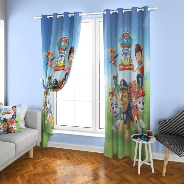 پرده چاپی طرح سگ‌های نگهبان DH1075