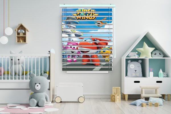 پرده زبرا طرح انیمیشن سوپر پرندها کد Z1076